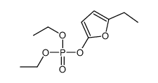 diethyl (5-ethylfuran-2-yl) phosphate结构式