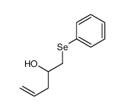 1-phenylselanylpent-4-en-2-ol结构式