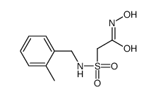 N-hydroxy-2-[(2-methylphenyl)methylsulfamoyl]acetamide Structure