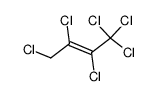 1,1,1,2,3,4-hexachloro-but-2-ene结构式