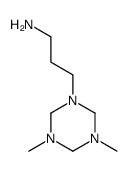 tetrahydro-3,5-dimethyl-1,3,5-triazine-1(2H)-propylamine structure