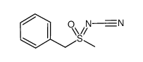 N-cyano-S-benzyl-S-methylsulfoximine Structure