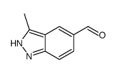 3-methyl-1H-indazole-5-carbaldehyde Structure