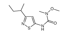 3-(3-butan-2-yl-1,2-thiazol-5-yl)-1-methoxy-1-methylurea Structure