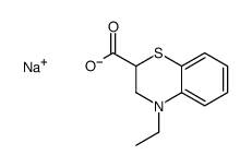 sodium,4-ethyl-2,3-dihydro-1,4-benzothiazine-2-carboxylate Structure