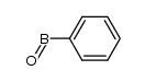 phenyl(oxo)borane Structure