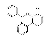 1-benzyloxy-6-(pyridin-2-yl)-5,6-dihydropyridin-2(1H)-one Structure