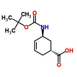 TRANS-3-TERT-BUTOXYCARBONYLAMINOCYCLOHEX-4-ENECARBOXYLIC ACID picture