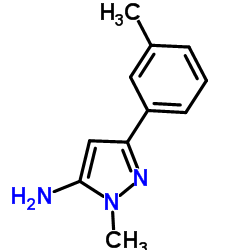 1-甲基-3-(间甲苯基)-1H-吡唑-5-胺图片