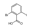 2-溴-6-碘苯甲酸结构式