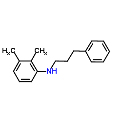 2,3-Dimethyl-N-(3-phenylpropyl)aniline结构式