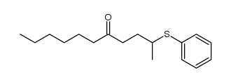 2-(phenylthio)undecan-5-one Structure