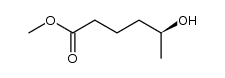 (S)-methyl 5-hydroxyhexanoate Structure