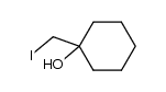 1-iodomethyl-1-cyclohexanol Structure