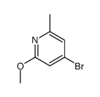 4-Bromo-2-methoxy-6-methylpyridine structure
