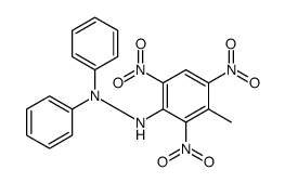 2-(3-methyl-2,4,6-trinitrophenyl)-1,1-diphenylhydrazine结构式