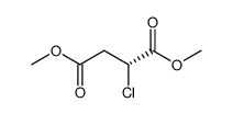 Butanedioic acid, chloro-, dimethyl ester, (R)- (9CI) Structure