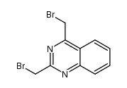 2,4-bis(bromomethyl)quinazoline Structure
