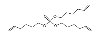tris(hex-5-en-1-yl) phosphate Structure
