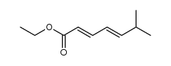 (2E,4E)-6-Methylheptadiensaeure-ethylester Structure