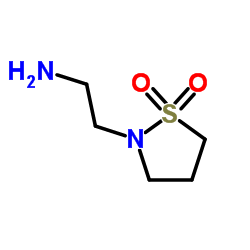2-(1,1-Dioxido-1,2-thiazolidin-2-yl)ethanamine Structure