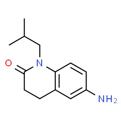 6-Amino-1-isobutyl-3,4-dihydroquinolin-2(1H)-one结构式