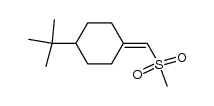 1-(tert-butyl)-4-((methylsulfonyl)methylene)cyclohexane Structure