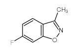 6-氟-3-甲基苯并异恶唑结构式