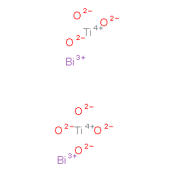 dibismuth trititanium nonaoxide结构式