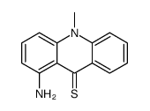 1-amino-10-methylacridine-9-thione Structure