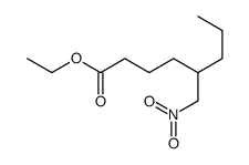 ethyl 5-(nitromethyl)octanoate Structure