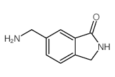 6-(AMINOMETHYL)ISOINDOLIN-1-ONE Structure