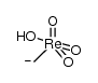 hydroxy(methyl)oxidodioxorhenium Structure