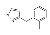 3-(2-Methylbenzyl)-1H-pyrazole structure