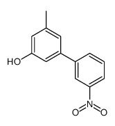 3-methyl-5-(3-nitrophenyl)phenol Structure