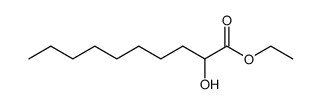 2-hydroxy-decanoic acid ethyl ester结构式