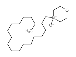 4-octadecyl-4-oxido-1-oxa-4-azoniacyclohexane结构式