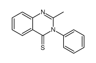 2-methyl-3-phenylquinazoline-4-thione结构式