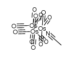 Os3(CO)11(NCCH3)结构式