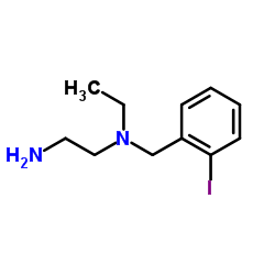 N-Ethyl-N-(2-iodobenzyl)-1,2-ethanediamine Structure