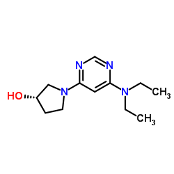 (S)-1-(6-Diethylamino-pyrimidin-4-yl)-pyrrolidin-3-ol structure