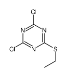 2,4-dichloro-6-ethylsulfanyl-1,3,5-triazine Structure