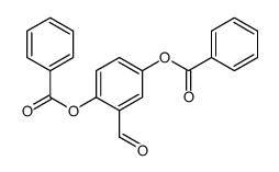 (4-benzoyloxy-3-formylphenyl) benzoate结构式