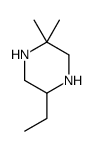 5-ethyl-2,2-dimethylpiperazine Structure