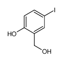 2-(羟甲基)-4-碘苯酚结构式