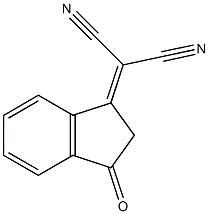 3-(二氰基亚甲基)靛酮结构式