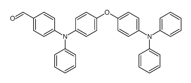 4-(N-[4-[4-(N-phenylanilino)phenoxy]phenyl]anilino)benzaldehyde结构式