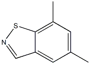 5,7-Dimethylbenzo[d]isothiazole Structure