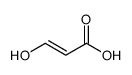 3-hydroxyprop-2-enoic acid结构式