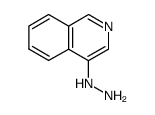 Isoquinoline, 4-hydrazino- (8CI,9CI) Structure